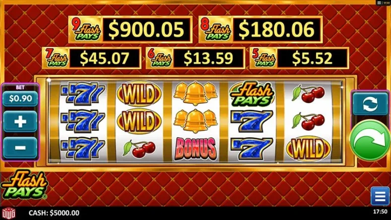 Flash Pays Paradise Casino